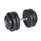 Cementový nakládací činkový set inSPORTline CEM 180+40 cm/30 mm 5-80kg