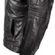 Dámská kožená moto bunda W-TEC Urban Noir Lady - 2.jakost - černá