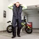 Moto pláštěnka W-TEC Smedava - černá-fluo
