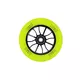 Kolečka LMT S Wheel 110 mm s ABEC 9 ložisky - černo-bílá - černo-zelená