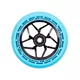 Kolečka LMT L Wheel 115 mm s ABEC 9 ložisky - černo-zelená - černo-modrá