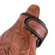 Kožené moto rukavice W-TEC Dahmer - světle hnědá