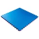 Puzzle tatami podložka inSPORTline Malmeida 100x100x4 cm - mocha mousse-černá, vzor 5 proužků