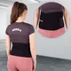 Neoprenový pás inSPORTline Waistpire s kapsičkou - růžová - černá