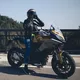 Dámské kožené moto rukavice W-TEC Perchta - černá
