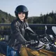 Dámské kožené moto rukavice W-TEC Perchta - černá