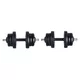 Jednoruční nakládací činkový set inSPORTline DBS2181 2x 3-10kg