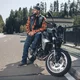 Pánské moto jeansy W-TEC Biterillo Evo - černá