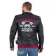 Kožená moto bunda W-TEC Black Heart Perfectis - černá