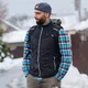 Pánská vyhřívaná vesta inSPORTline WARMhim - černá