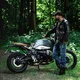 Kožená moto bunda W-TEC Black Heart Perfectis - černá