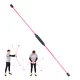 Kmitací tyč inSPORTline Flexi Bar Strong - černá - červená