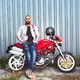 Pánské moto jeansy W-TEC Feeldy - modrá
