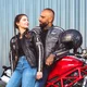 Dámské moto jeansy W-TEC Panimali - modrá