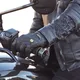Dámské kožené moto rukavice W-TEC Perchta - černá