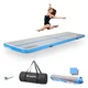 Airtrack inSPORTline Airstunt 400x100x10 cm bílo-modrá