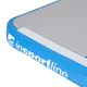 Airtrack inSPORTline Airstunt 400x100x10 cm bílo-modrá s elektrickou pumpou