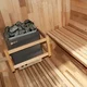 Finská sudová sauna inSPORTline Viduor 300 - cedrové dřevo