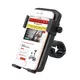 Držák telefonu s wireless powerbankou/světlem inSPORTline Hardmona 5000 mAh - 2.jakost