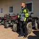 Moto rukavice W-TEC Heisman - černá