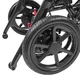 Skládací elektrický karbonový invalidní vozík inSPORTline Feally • 16,2kg • do 120kg • až 25km dojezd