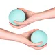 Masážní míčky inSPORTline Thera 9 cm - tyrkysová