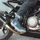 Moto boty W-TEC Denimo - 2.jakost - černá