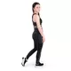 Dámské legíny inSPORTline Highwaist - černá