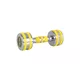 Chromové činky inSPORTline Yellsteel 6-14 kg