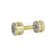 Chromové činky inSPORTline Yellsteel 6-14 kg