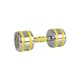 Chromové činky inSPORTline Yellsteel 6-14 kg