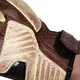 Kožené moto rukavice W-TEC Retro Gloves - hnědo-béžová