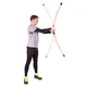 Kmitací tyč inSPORTline Flexi Bar Strong - černá