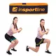Posilovací smyčka inSPORTline Hiplop L 72x8 cm / 22 kg - oranžová