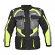 Pánská moto bunda W-TEC Burdys Evo - 2.jakost - černo-šedo-zelená