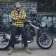 Moto boty W-TEC Exetero Olive - olivově zelená