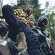 Moto boty W-TEC Exetero Olive - olivově zelená
