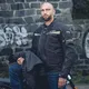 Pánská moto bunda W-TEC Progair - černá-fluo