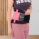 Neoprenový pás inSPORTline Waistrim - černá