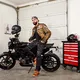 Moto boty W-TEC JuriCE - Beige
