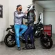 Dámské moto džíny W-TEC Rafael - modrá