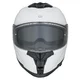 Moto přilba W-TEC Nexwor - lesklá bílá