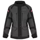 Dámská moto bunda W-TEC Barbata - černo-šedo-růžová