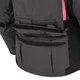 Dámská moto bunda W-TEC Barbata - černo-šedo-růžová