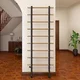 Žebřiny inSPORTline Wootamax 220x80 cm s hrazdou a bradly