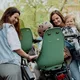 Přední sedačka na kolo s upínacím adaptérem Urban Iki - 2.jakost