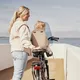 Přední sedačka na kolo s upínacím adaptérem Urban Iki - 2.jakost