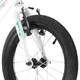 Dětské kolo Kross Mini 3.0 16" Gen 005 • 100-125 cm - bílá/seledynová/korálová/lesk