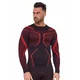 Pánské funkční triko Brubeck Dry s dlouhým rukávem LS1743M - Black/Red