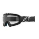 Dětské motokrosové brýle Alpinestars Vision Youth - Corp oranžová, čiré plexi - Corp černá, čiré plexi